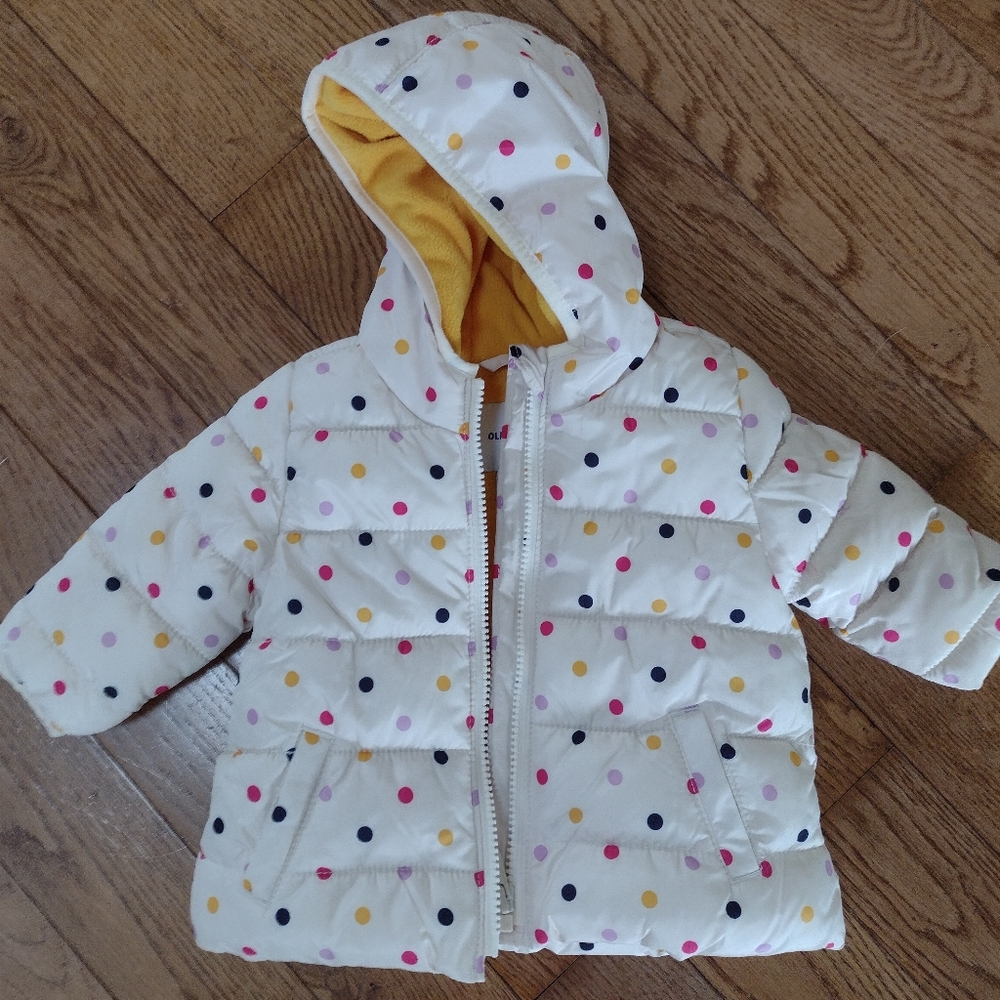 Girls Winter Coats. 6-12 Month.